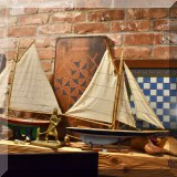 D37. Model ships.